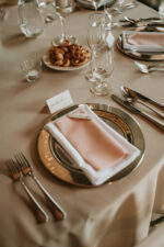 Strieborný podkladový tanier na prenájom