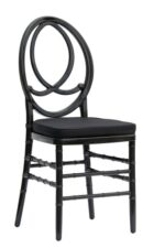 Čierne Phoenix stoličky na prenájom