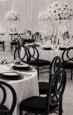 Čierne Phoenix stoličky na prenájom – Obrázok 3